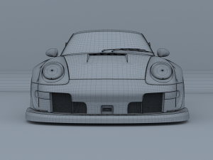 porsche 911 993 rwb Modelo 3D