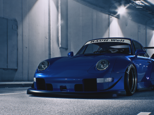 porsche 911 993 rwb Modelo 3D