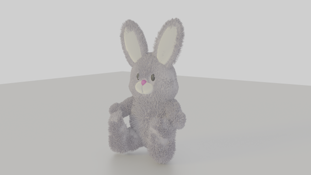 soft rabbit Modelo 3D .c4d .max .obj .3ds .fbx .stl .blend 