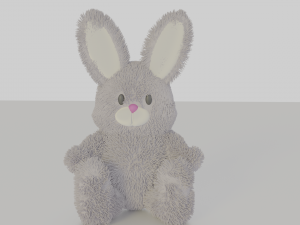 soft rabbit Modelo 3D