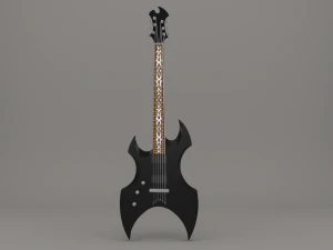 일렉트릭 기타 esp ltd ax-50 3D 모델