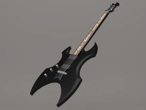 electro guitar esp ltd ax-50 3D Model