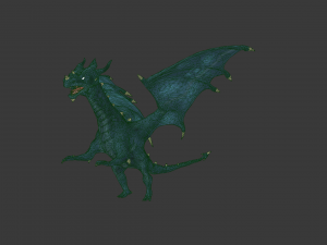 blue dragon 3D Модель