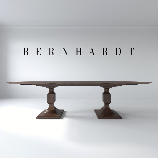 bernhardt haven dining table 3D-Modell .c4d .max .obj .3ds .fbx .stl .blend 