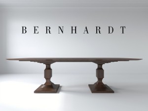 bernhardt haven dining table 3D Model