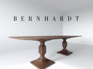 bernhardt haven dining table 3D-Modell