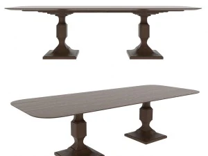 bernhardt haven dining table 3D Model