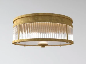 राल्फ लॉरेन होम एलन राउंड लो002 3D मॉडल