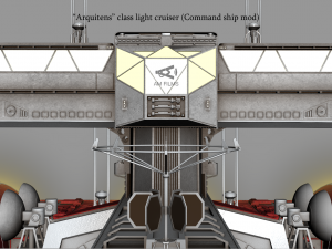 arquitens-class light cruiser 3D Model