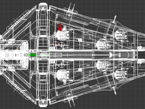 arquitens-class light cruiser 3D Model