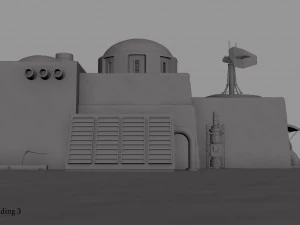 tatooine building 3 3D Model