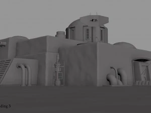 tatooine building 3 3D Model