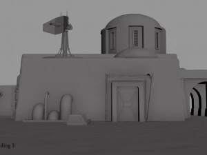 tatooine building 3 3D Model