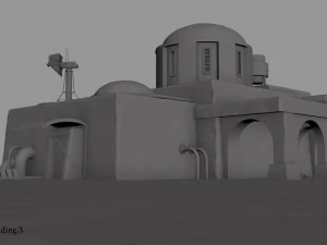 tatooine building 3 3D Model
