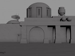 tatooine building 3 3D Model
