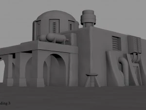 tatooine building 3 3D Model