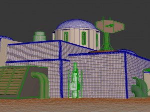 tatooine building 3 Model 3D