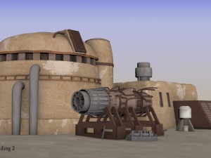 tatooine building 2 3D Model