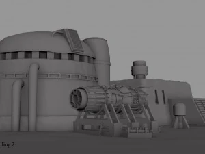 tatooine building 2 3D Model