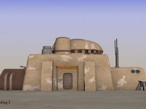 tatooine building 2 3D Model
