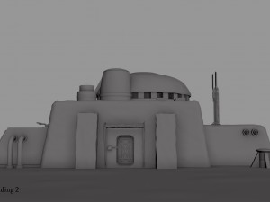 tatooine building 2 3D-Modell