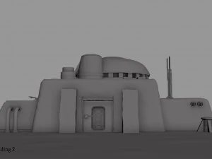 tatooine building 2 3D Model