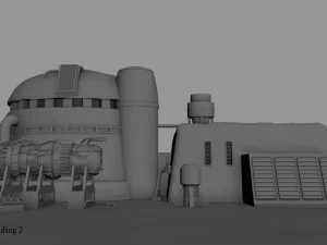 tatooine building 2 3D Model