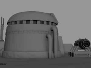tatooine building 2 3D Model