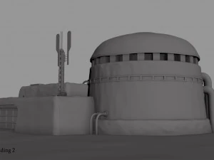 tatooine building 2 3D Model