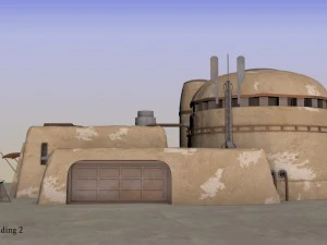 tatooine building 2 3D Model