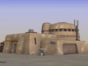 tatooine building 2 3D Model