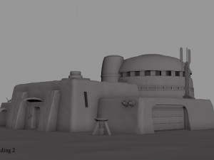 tatooine building 2 3D-Modell
