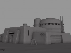 tatooine building 2 3D Model
