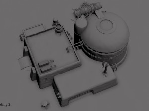 tatooine building 2 3D-Modell