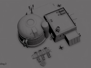 tatooine building 2 3D-Modell