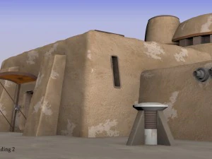 tatooine building 2 3D Model