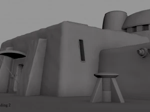 tatooine building 2 3D Model