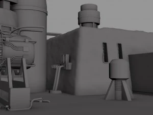 tatooine building 2 3D Model