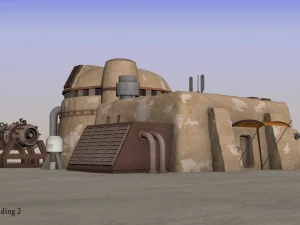 tatooine building 2 3D Model