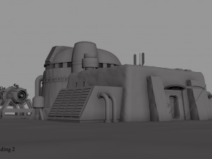 tatooine building 2 3D-Modell