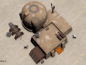 tatooine building 2 3D-Modell