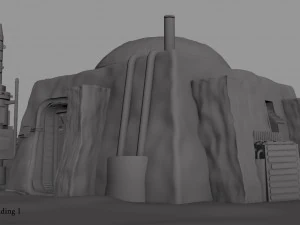 tatooine building 1 3D Model
