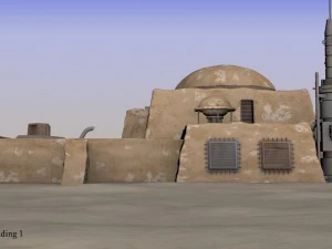 tatooine building 1 3D Model