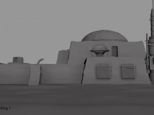 tatooine building 1 3D Model