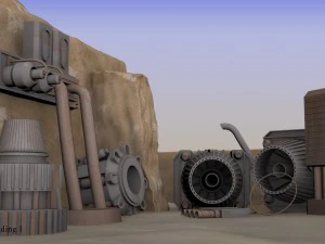 tatooine building 1 3D Model