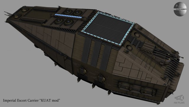 imperial escort carrier kuat mod Model 3D .c4d .max .obj .3ds .fbx .stl .blend 