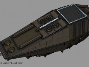 imperial escort carrier kuat mod Model 3D