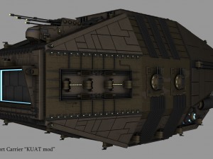 imperial escort carrier kuat mod Model 3D