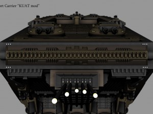 imperial escort carrier kuat mod Model 3D