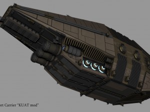 imperial escort carrier kuat mod Model 3D